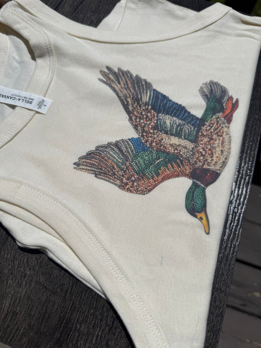 Bedazzled Duck Tank