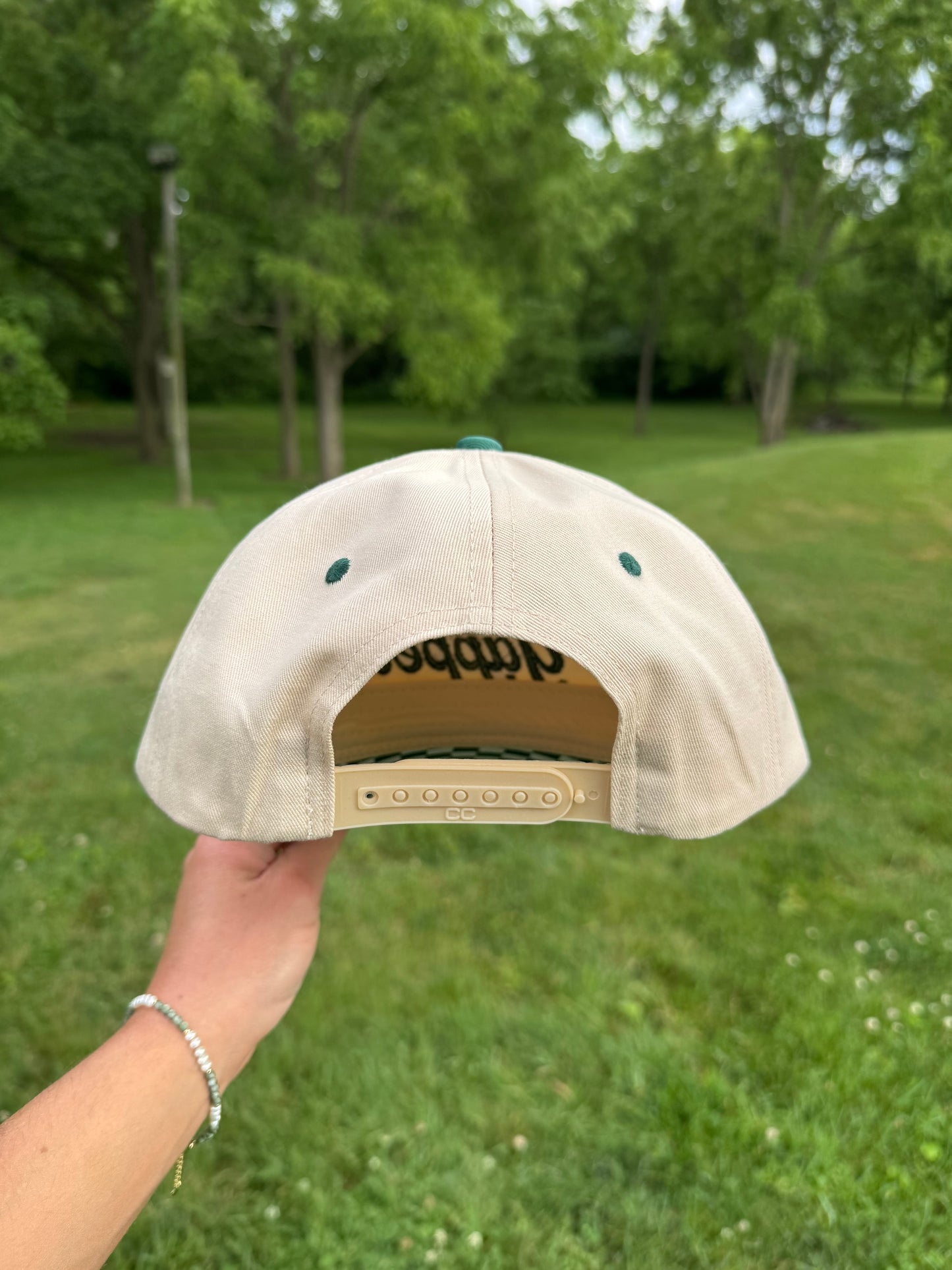 Full Time Yapper - Green/Beige