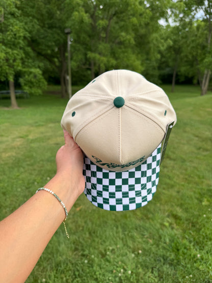 Full Time Yapper - Green/Beige