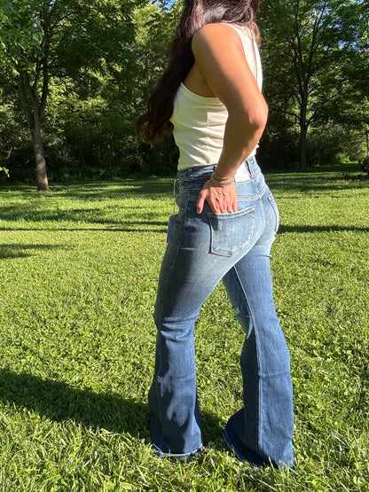 KanCan - High Rise Flare Jeans