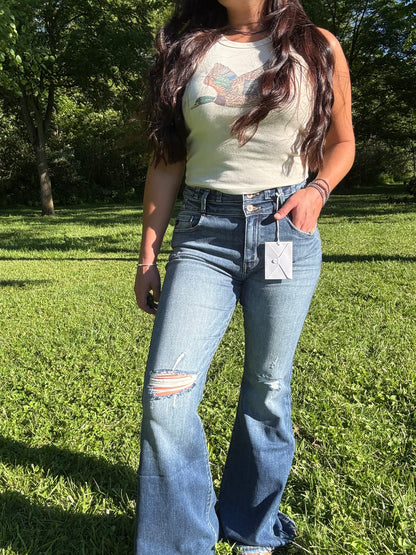 KanCan - High Rise Flare Jeans