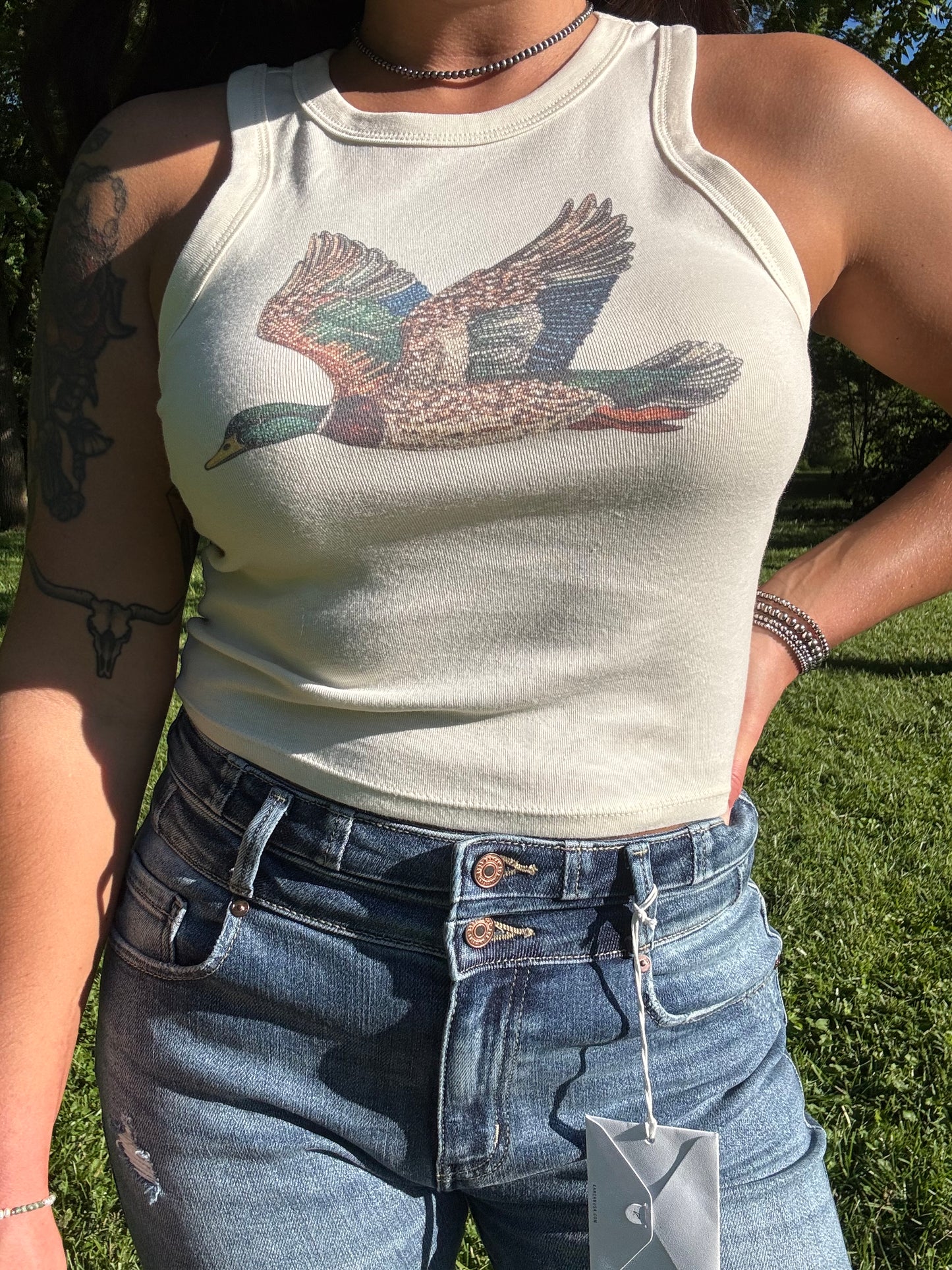 Bedazzled Duck Tank