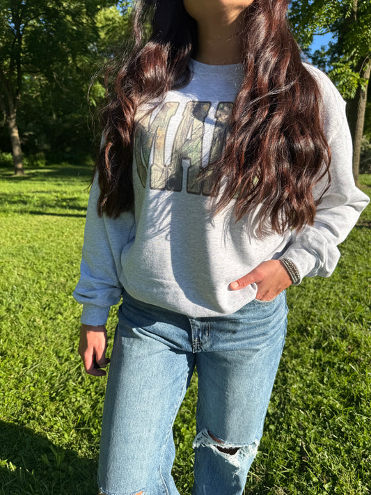 Camo Mama Crewneck