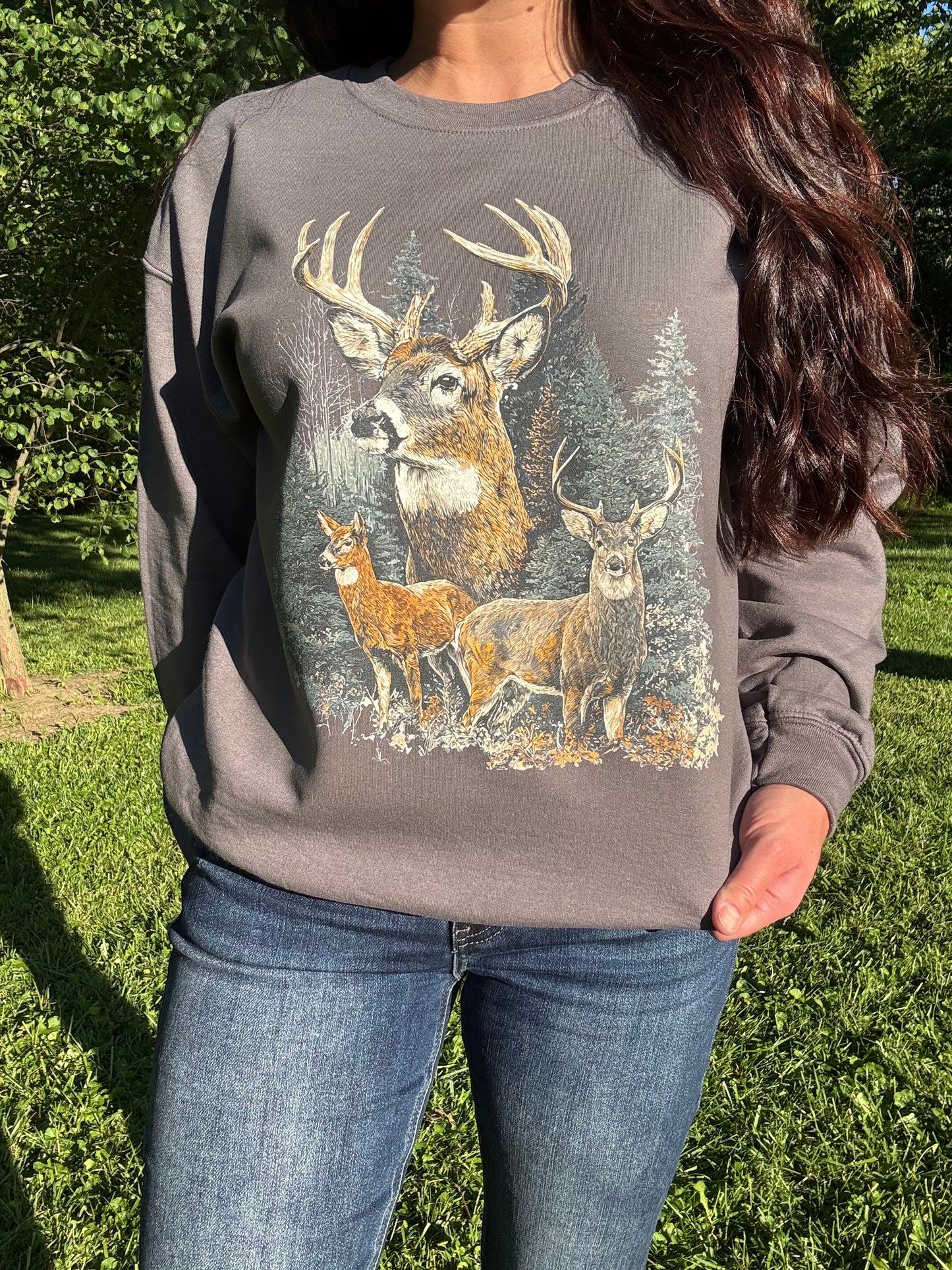 Deer Crewneck