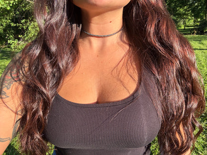 Western Navajo Bead Choker Necklace