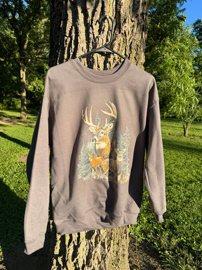 Deer Crewneck