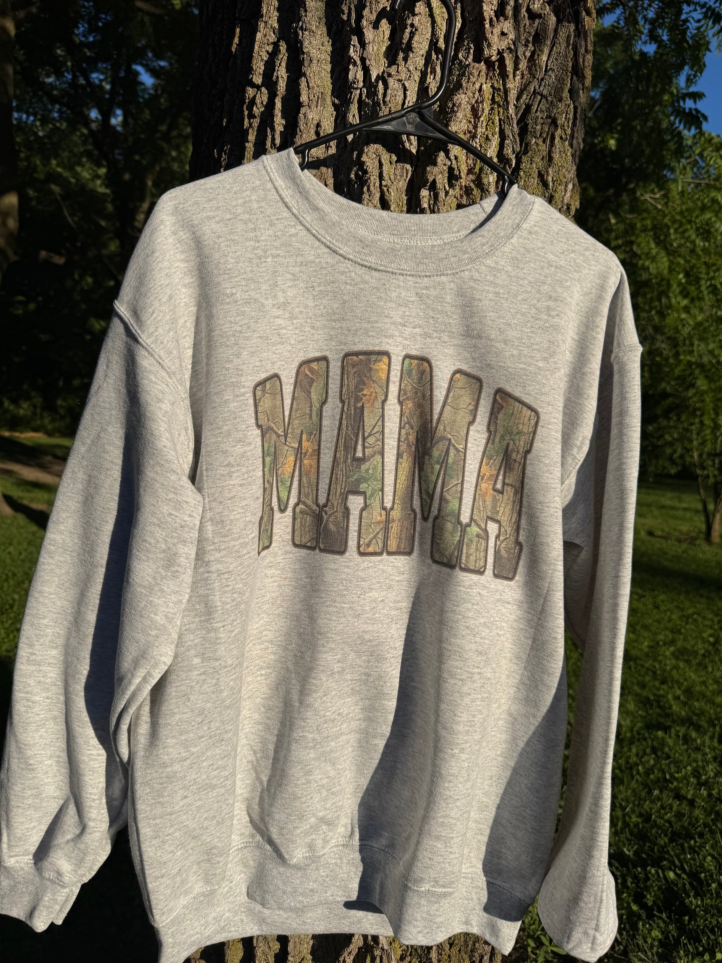 Camo Mama Crewneck