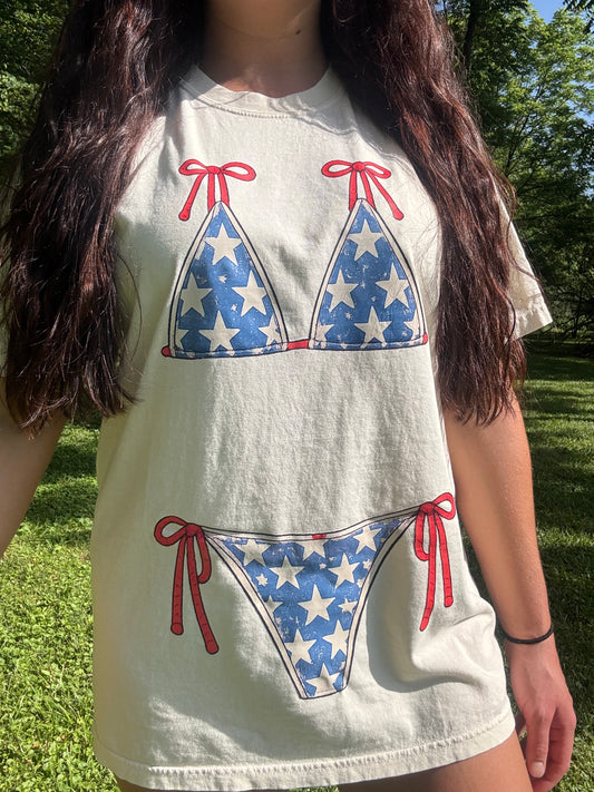 America Bikini Shirt