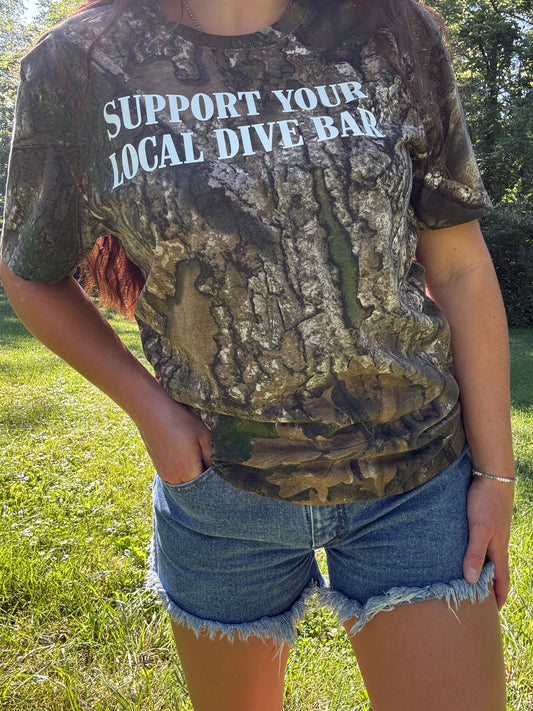 Support Your Local Dive Bar Tee